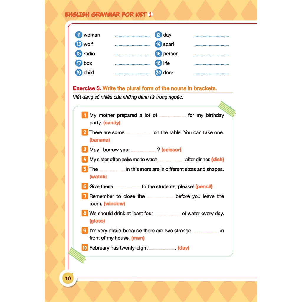 English Grammar For Ket 1 (Có Đáp Án) (MT)