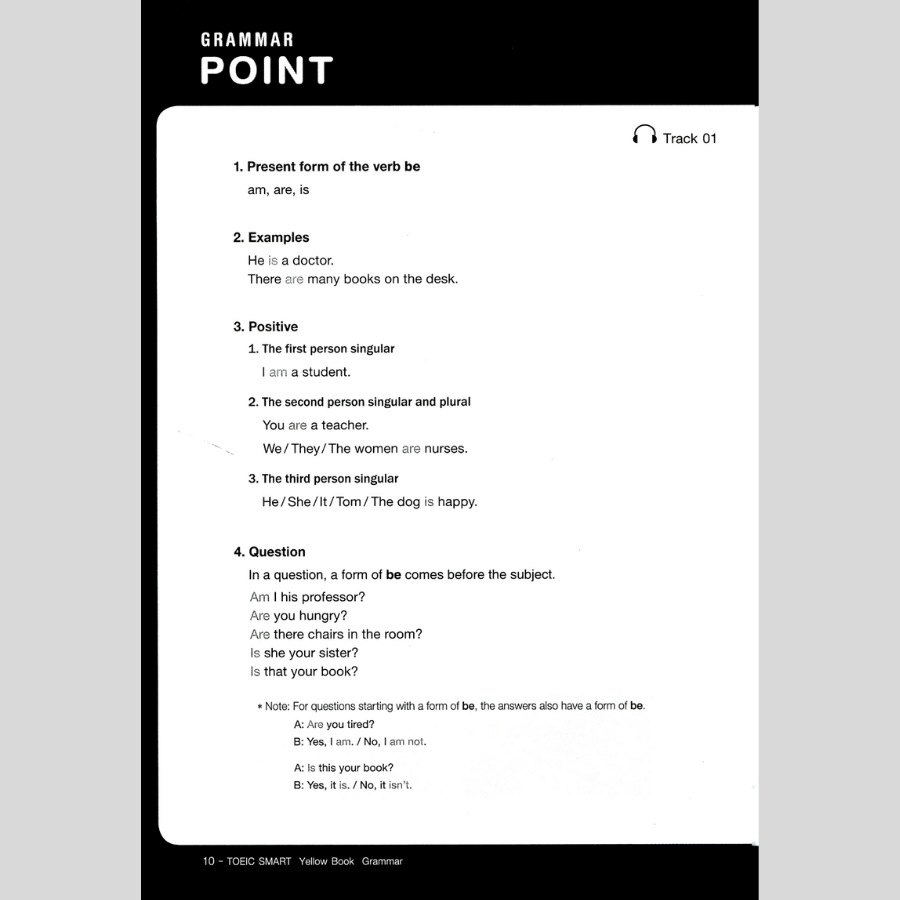 Toeic Smart Yellow Book Grammar (Kèm CD)
