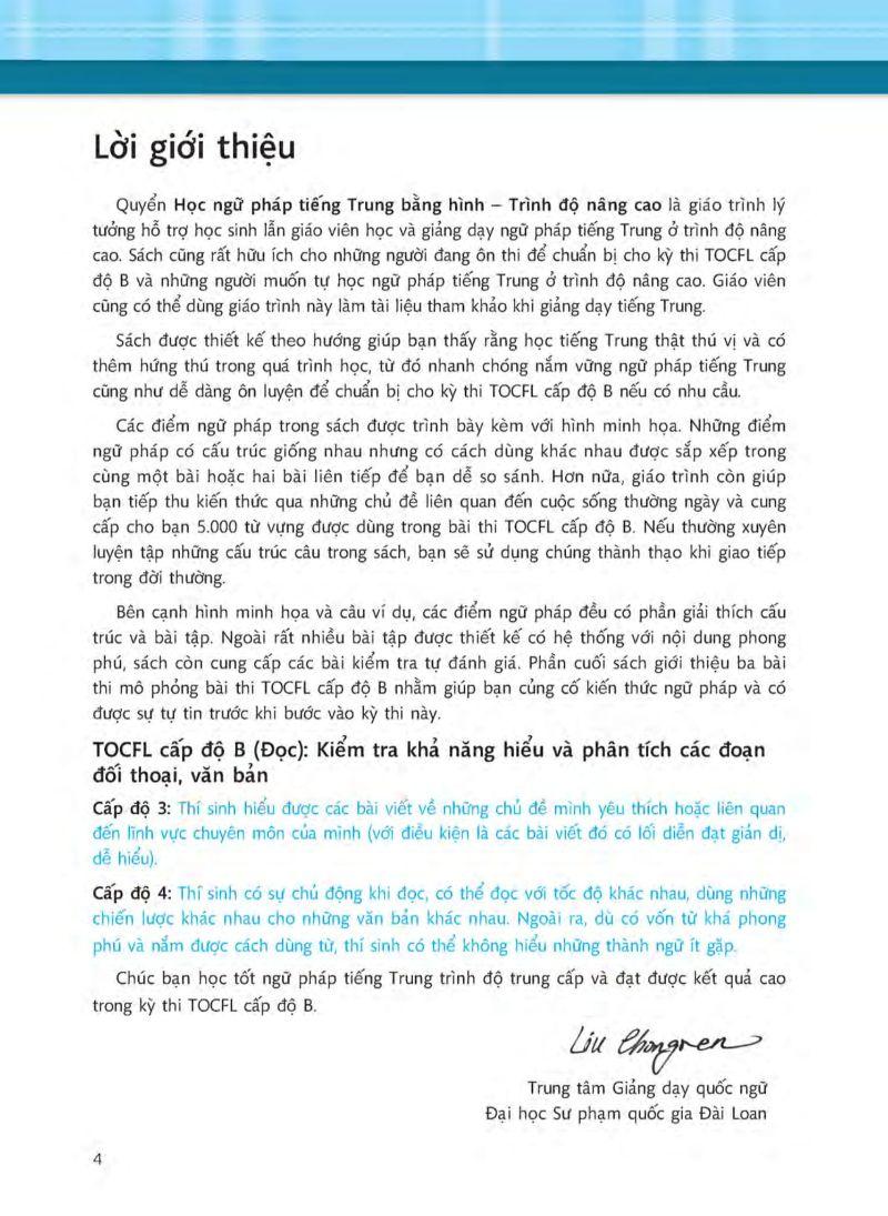Học Ngữ Pháp Tiếng Trung Bằng Hình – Trình Độ Nâng Cao