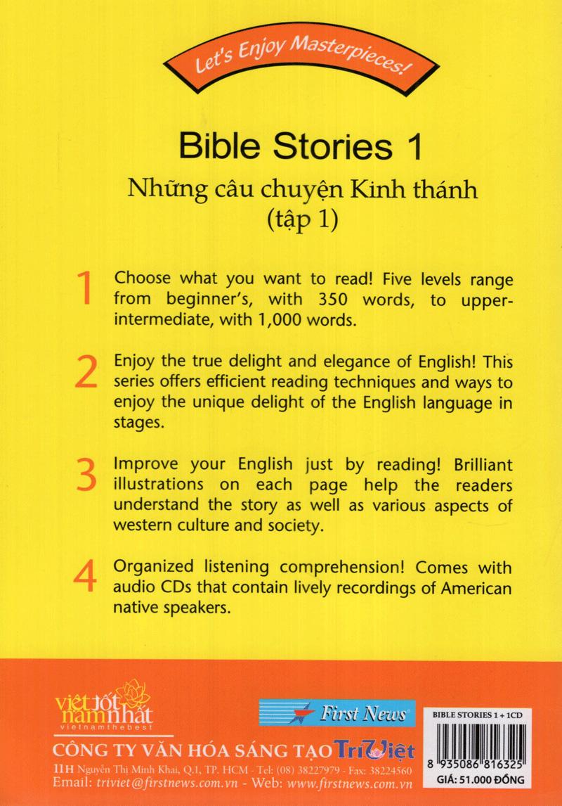 Sách - Những Câu Chuyện Kinh Thánh - Tập 1