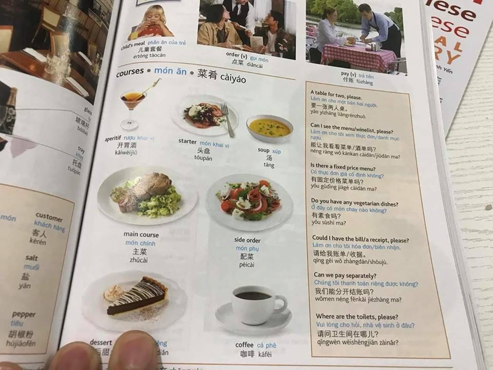 Combo 2 sách Từ điển hình ảnh Tam Ngữ Trung Anh Việt – Visual English Vietnamese Chinese Trilingual Dictionary + Phân tích đáp án các bài luyện dịch Tiếng Trung +DVD tài liệu