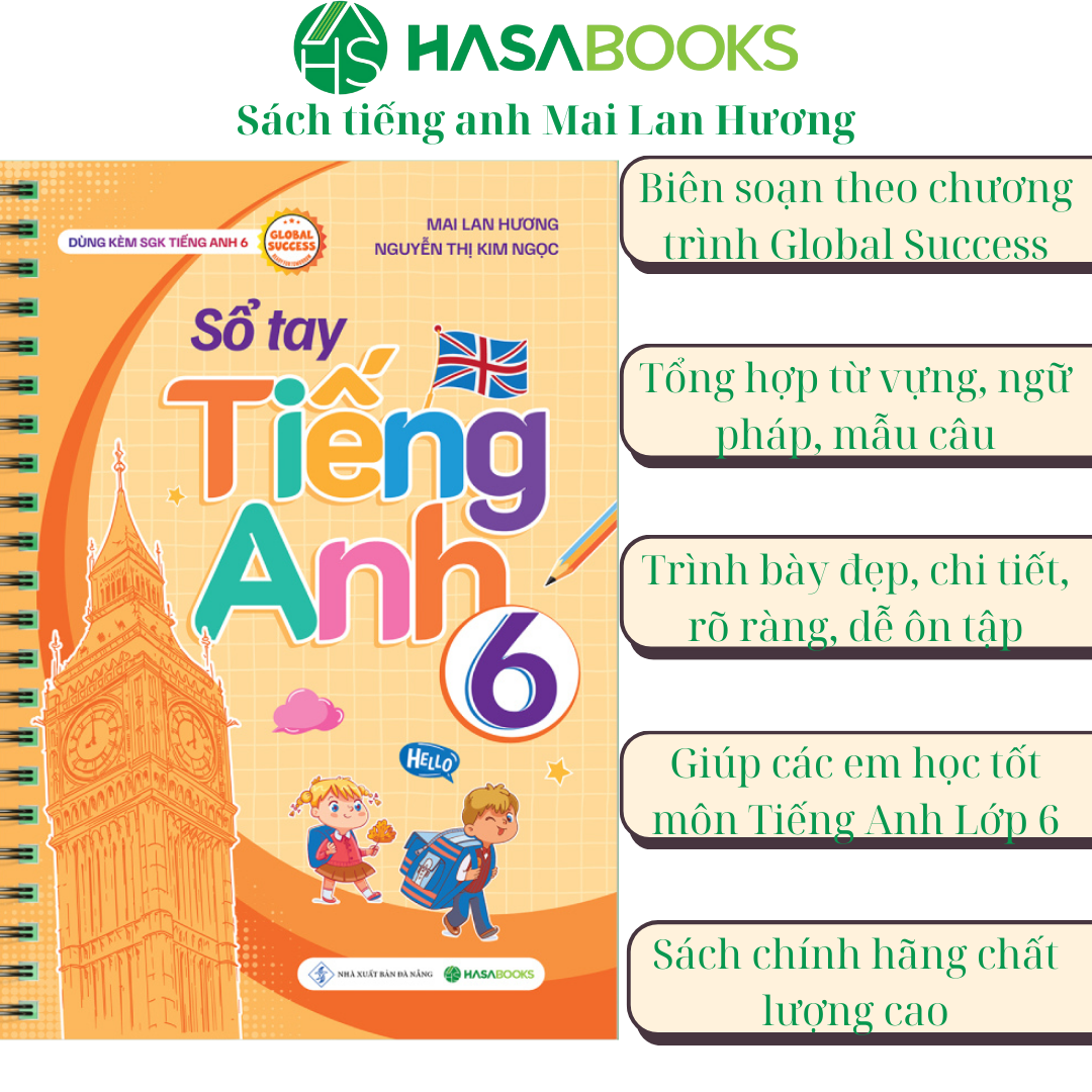 Combo Học Giỏi Tiếng Anh 6 Global Success (Không Đáp Án) - Mai Lan Hương