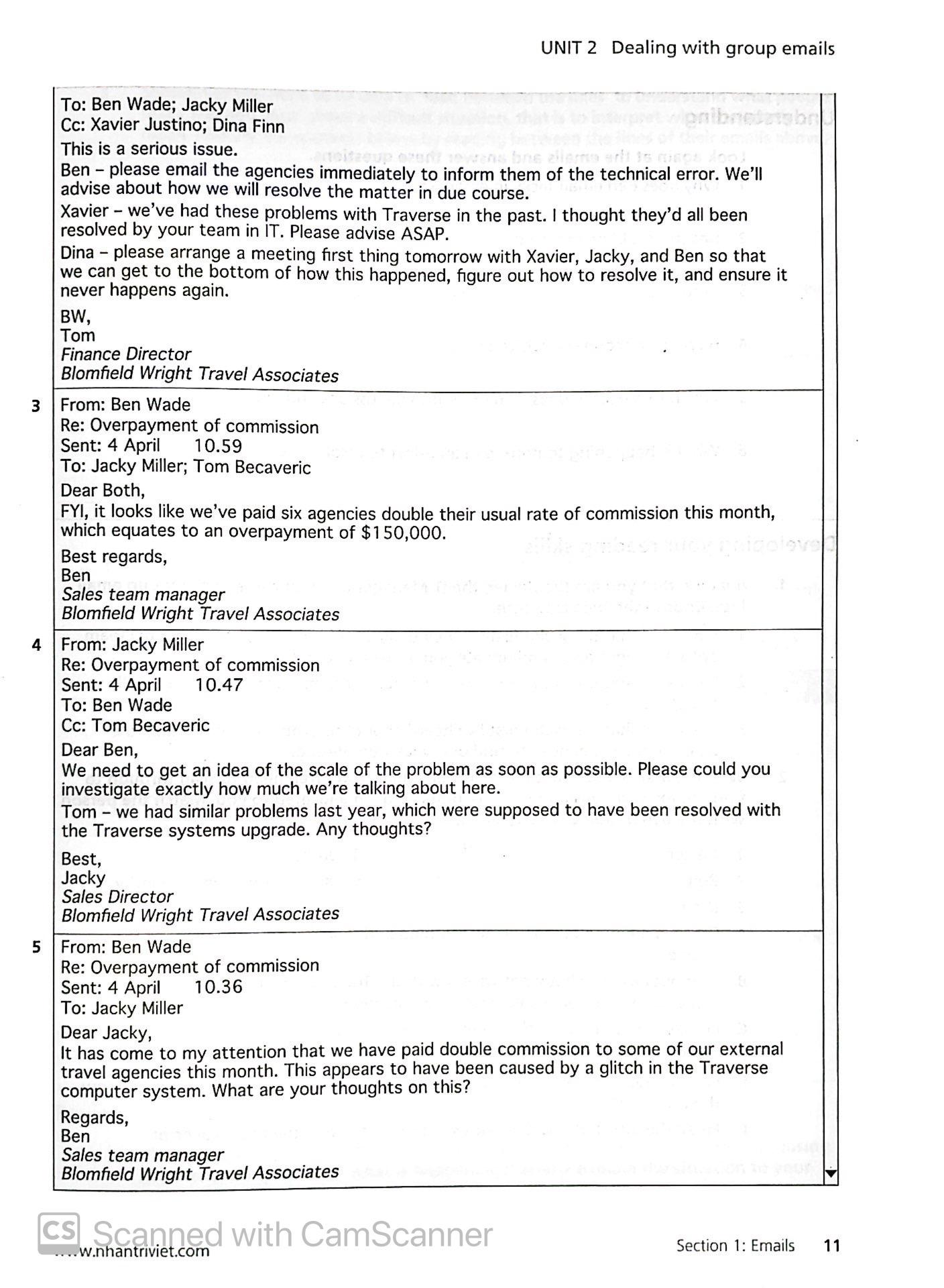 Collins English For Business Reading