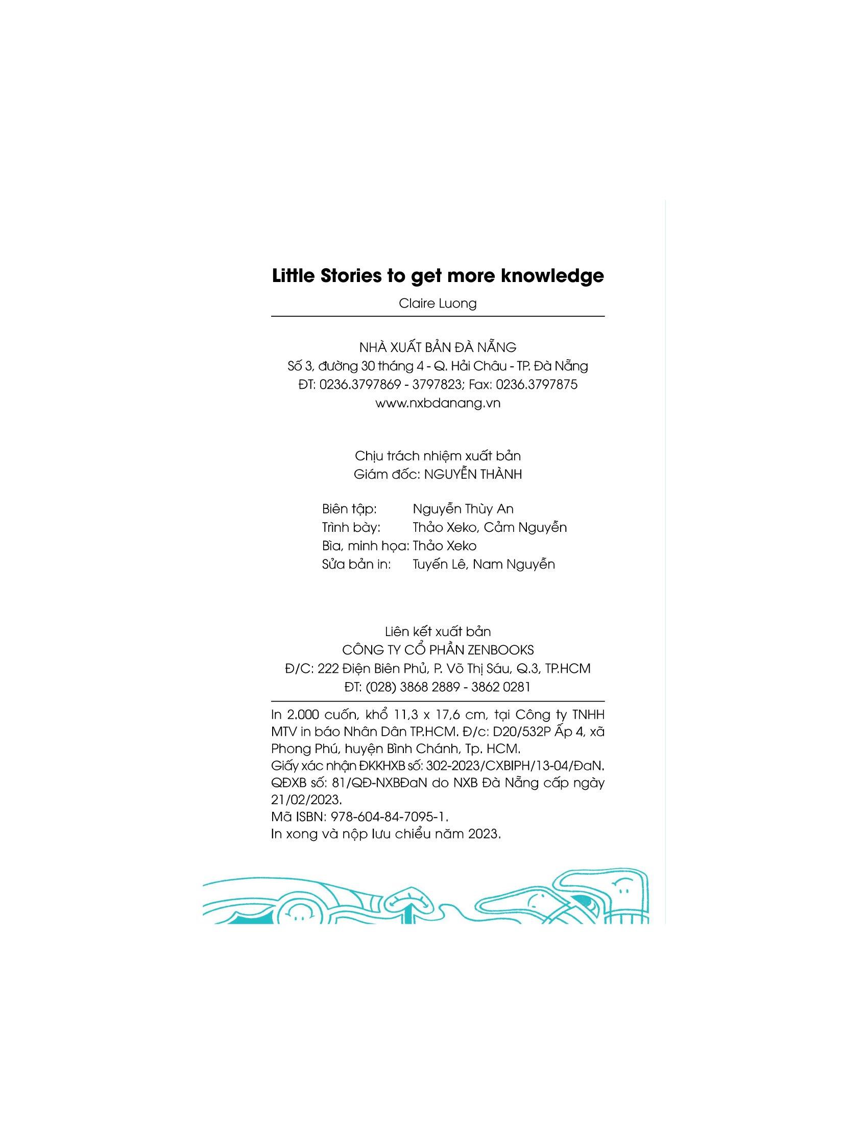 Little Stories - To Get More Knowledge