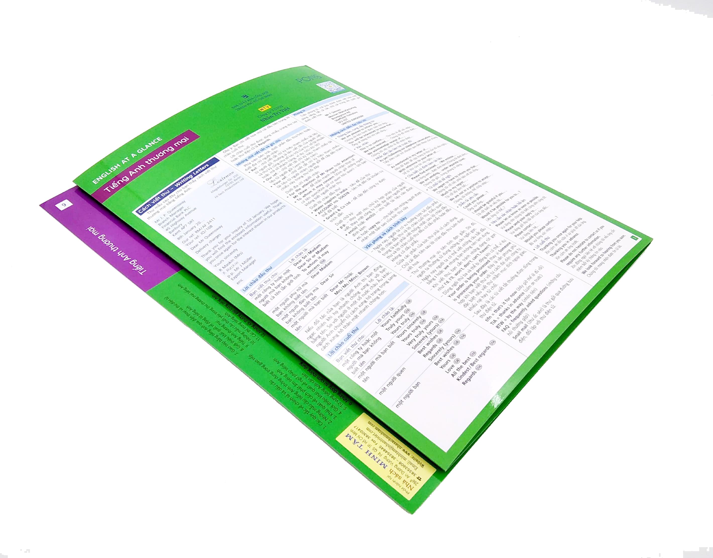 English At A Glance – Tiếng Anh Thương Mại