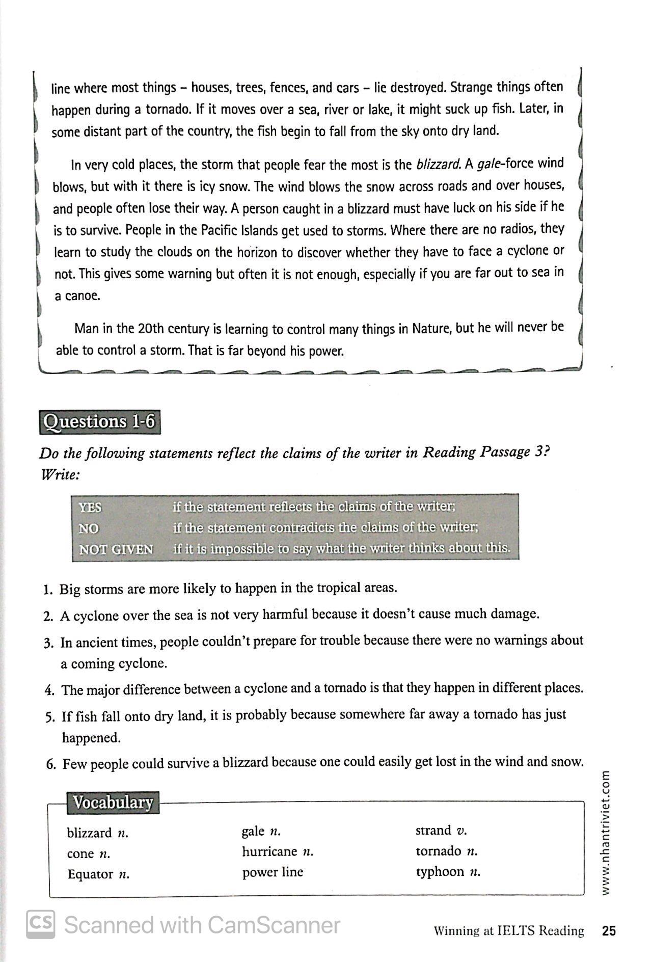 Winning At IELTS Reading (Không CD)
