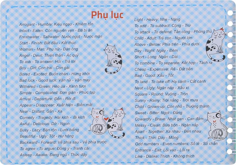 Những Cặp Từ Vựng Trái Nghĩa Và Trò Chơi Ghép Chữ - Opposite Words In Pictures (Tập 3)