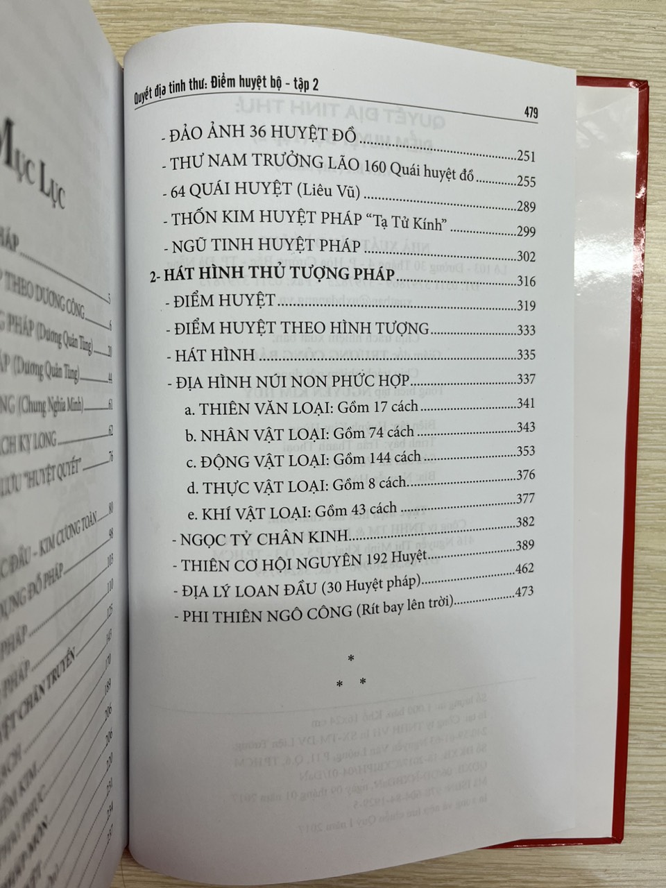 Quyết Địa Tinh Thư - Điểm Huyệt Bộ - Tập 2 - Võ Văn Ba