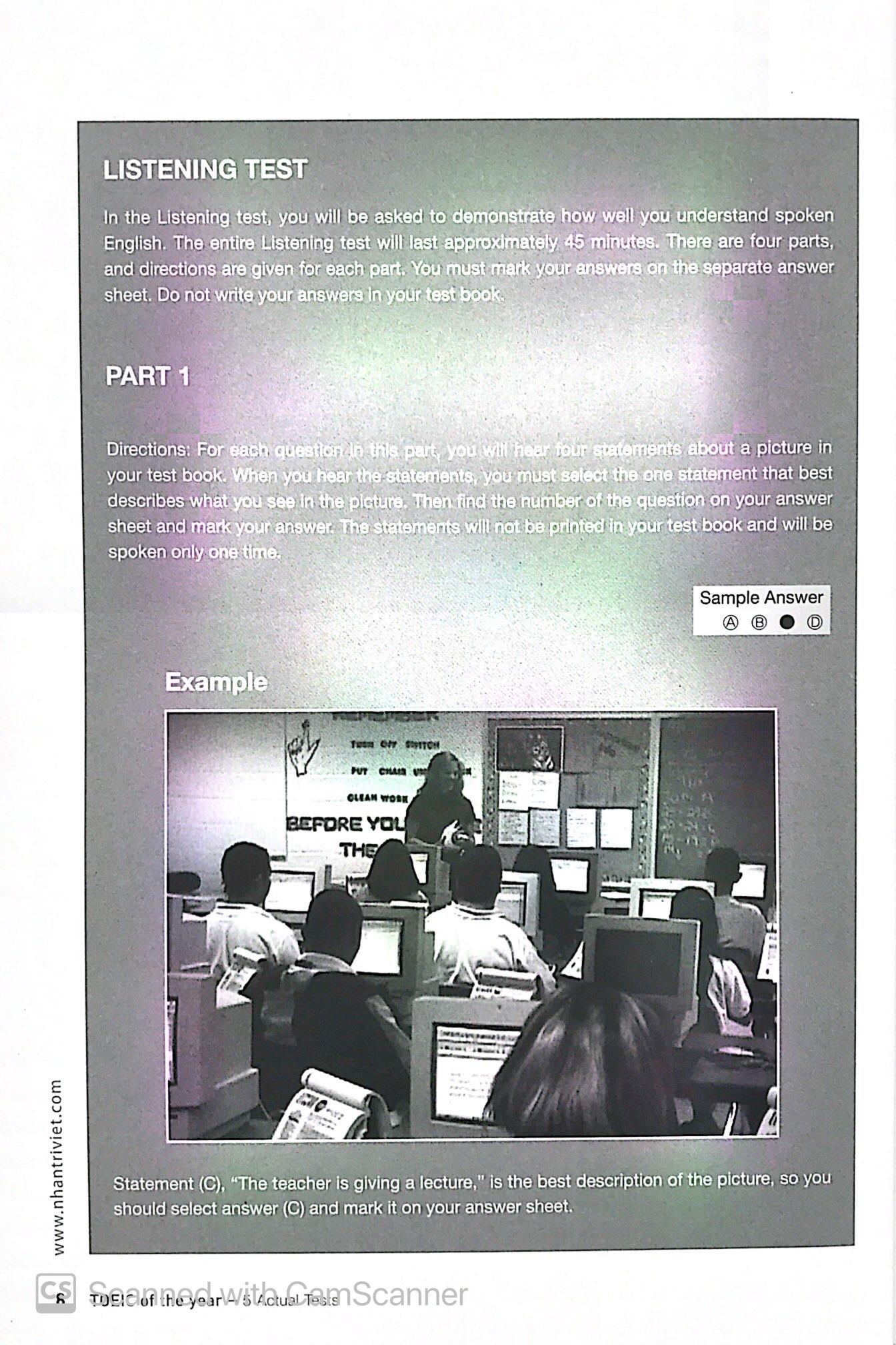 TOEIC Of The Year (Kèm CD)