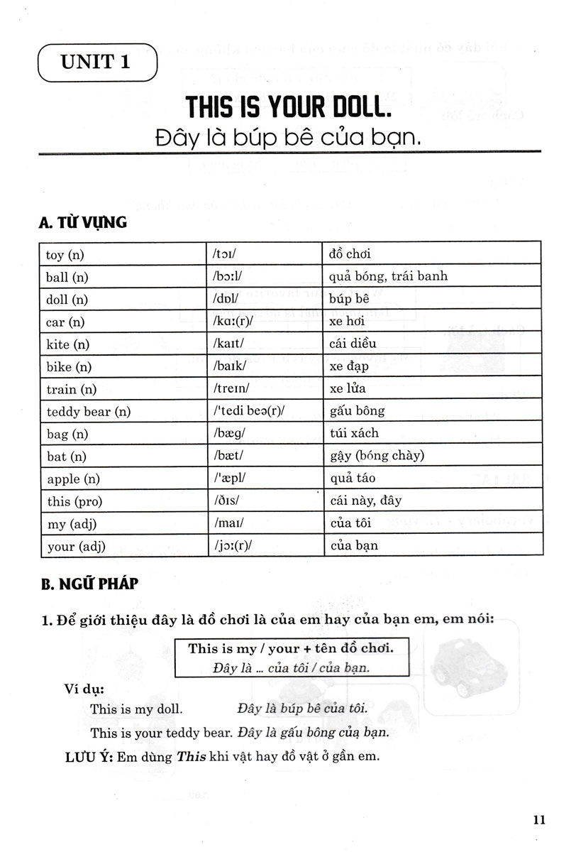 BÀI TẬP TIẾNG ANH 3 (BIÊN SOẠN THEO BỘ SÁCH FAMILY AND FRIENDS 3 NATIONAL EDITION)_HA
