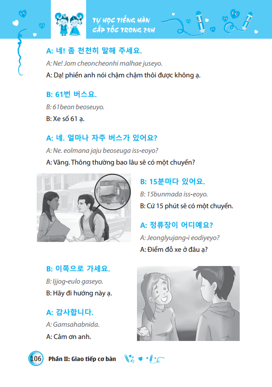 Tự Học Tiếng Hàn Cấp Tốc Trong 24h