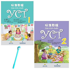 Combo Giáo Trình Chuẩn YCT 1 và Giáo Trình Chuẩn YCT 2 ( Tặng Kèm Bút )