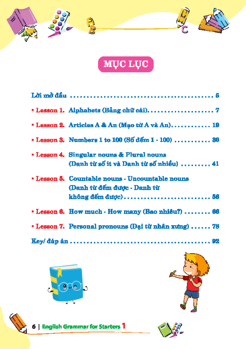English Grammar For Starters 1 (Có Đáp Án) _MT