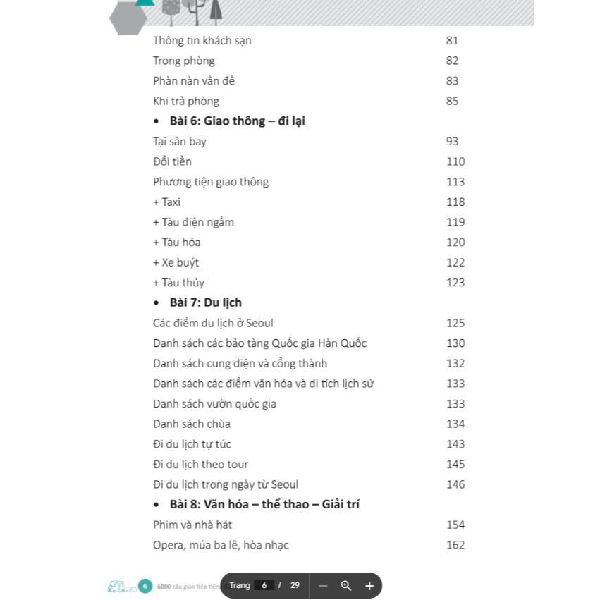 Sách - 6000 Câu Giao Tiếp Tiếng Hàn Theo Chủ Đề - Kèm App Học Tập - MCBooks