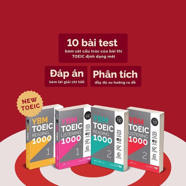YBM Actual Toeic Tests RC 1000 Vol 2 - Bản Quyền