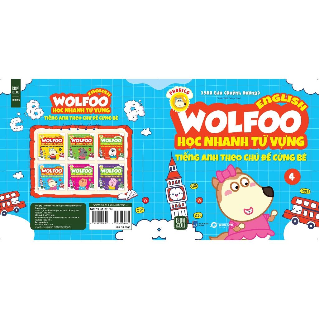Sách - Wolfoo English – Học Nhanh Từ Vựng Tiếng Anh Theo Chủ Đề Cùng Bé 4