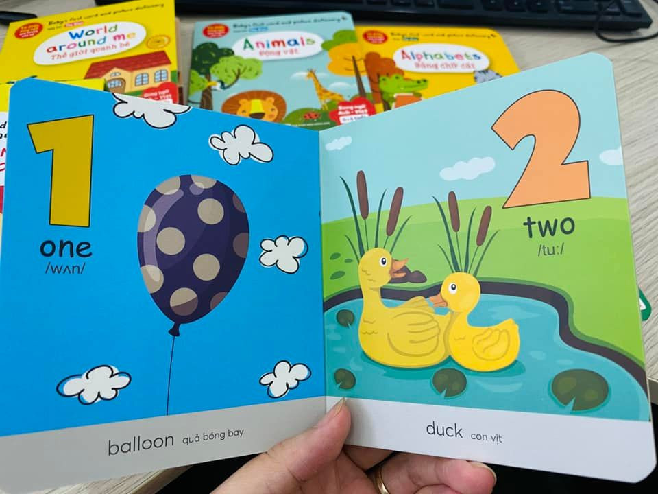 Từ điển song ngữ qua tranh cho bé - Baby