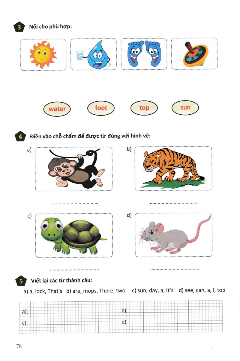Phiếu Bài Tập Cuối Tuần Tiếng Anh 1 (Biên Soạn Theo Nội Dung Bộ Sách Kết Nối Tri Thức Với Cuộc Sống) - KV