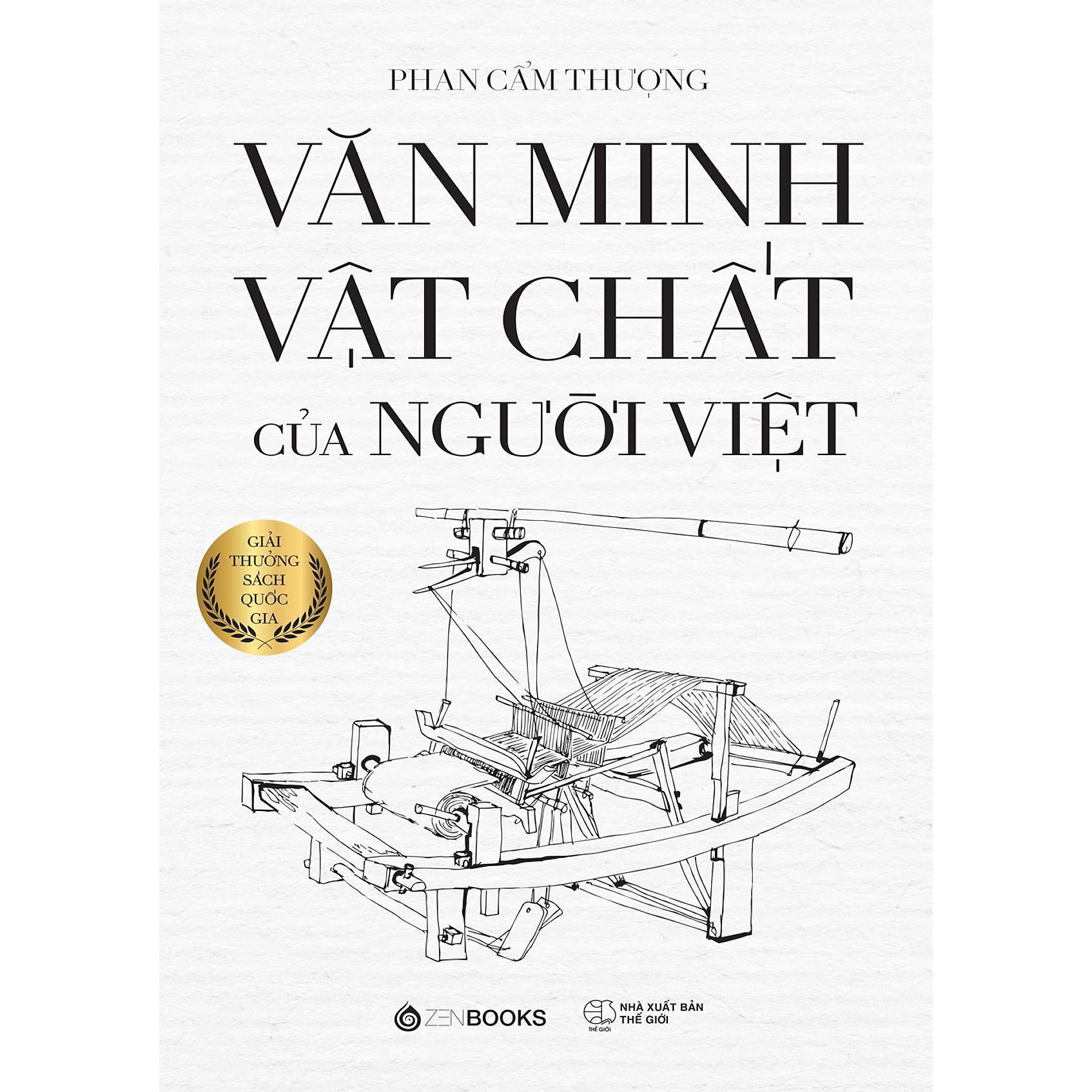 Sách - Văn Minh Vật Chất Của Người Việt - Bìa Mềm - Phan Cẩm Thượng - Zenbooks