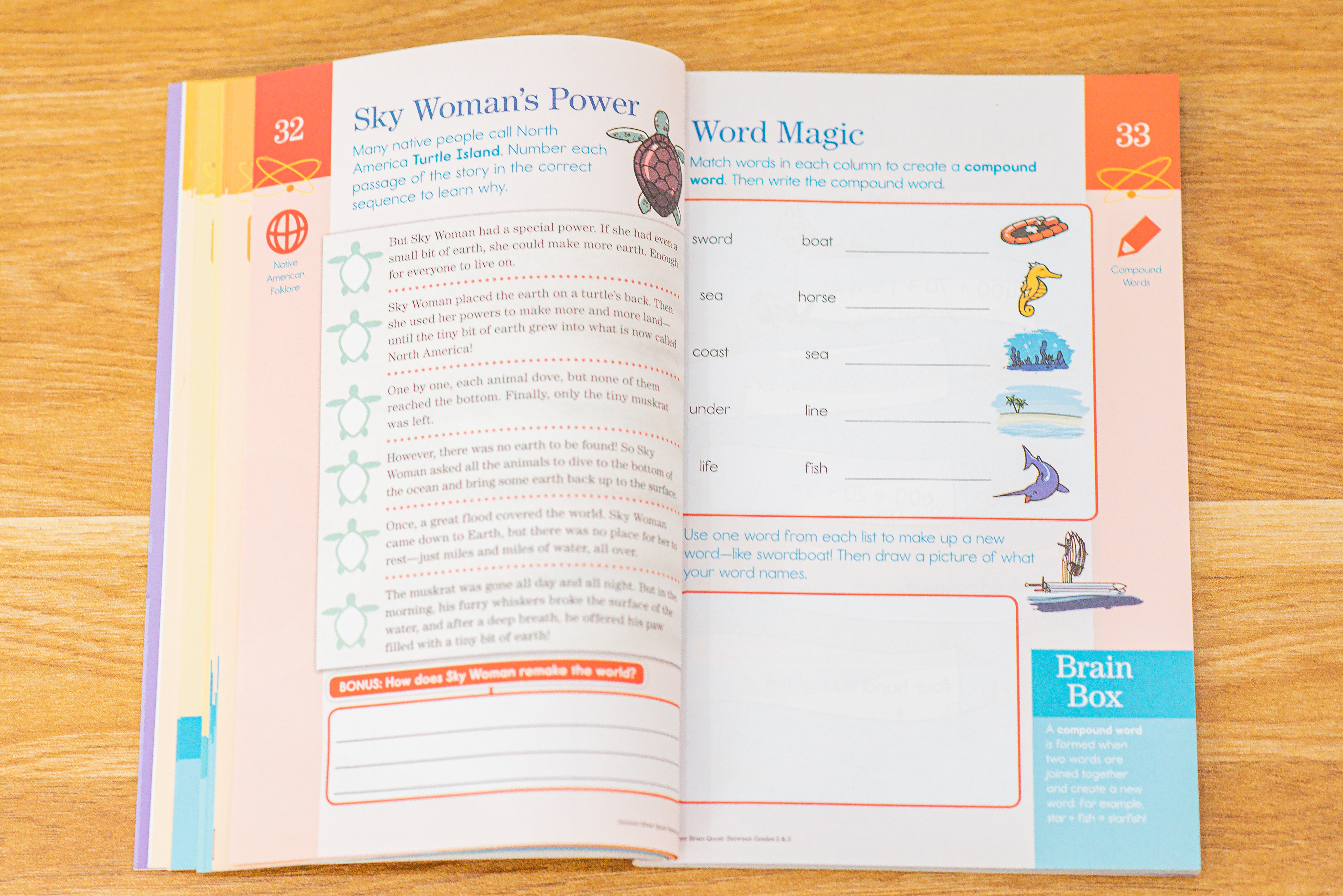 Sách Summer Brain Quest grade 2&3 - Sách cho trẻ bằng tiếng anh ( 7 - 8 tuổi )