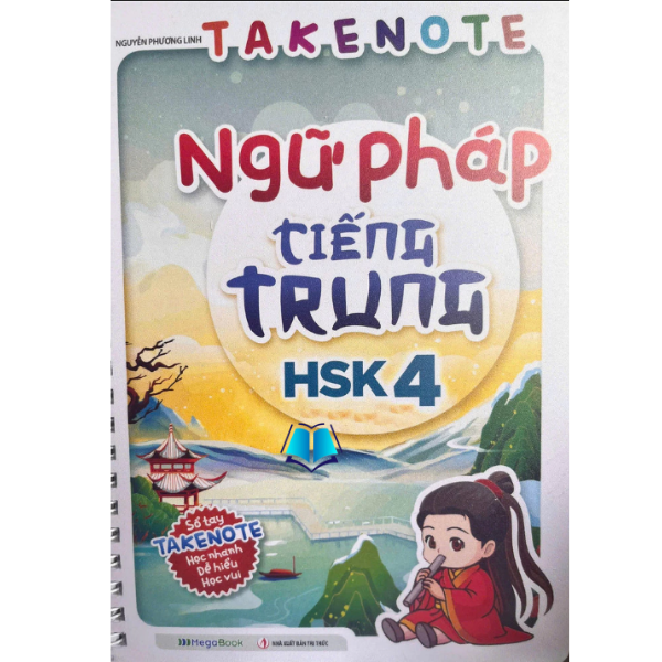 Sách - TAKENOTE Ngữ Pháp Tiếng Trung HSK 1-6