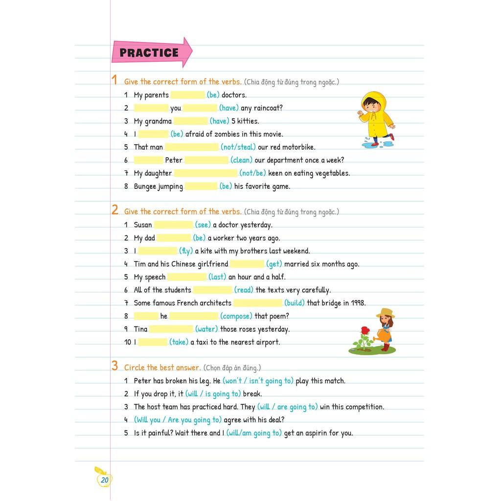 Sách Tự học Ngữ Pháp Tiếng Anh bằng MINDMAP (Tập 2)