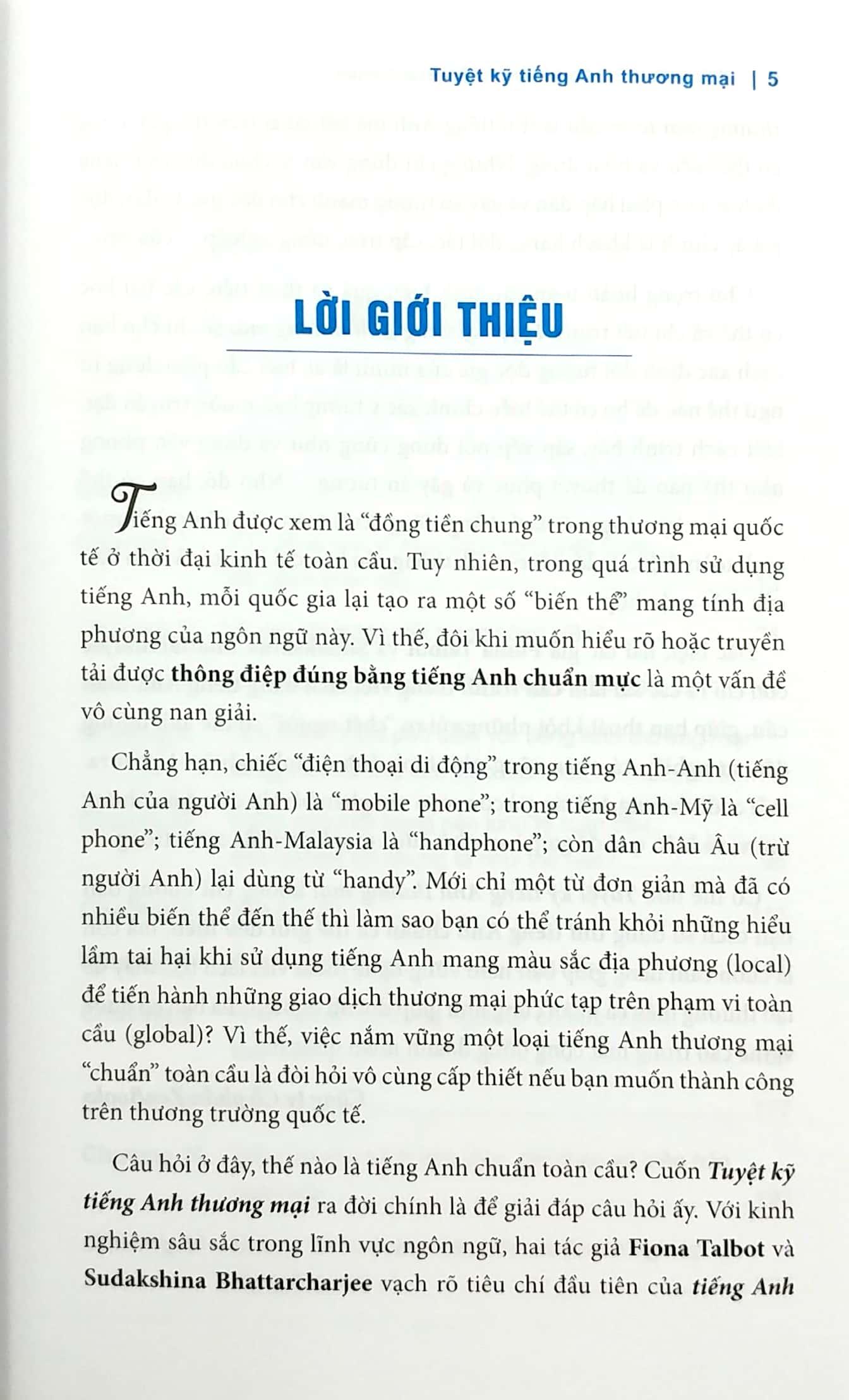 Tuyệt Kỹ Tiếng Anh Thương Mại