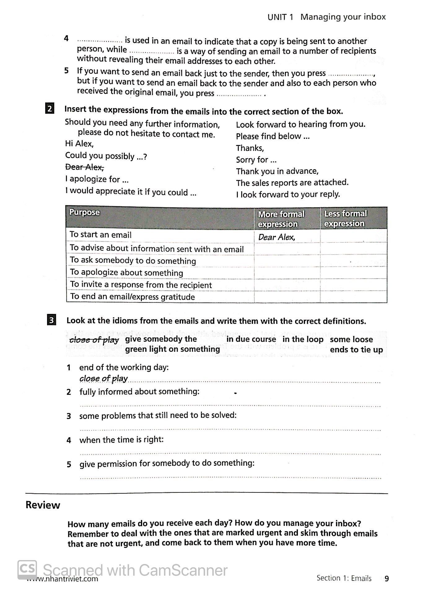 Collins English For Business Reading