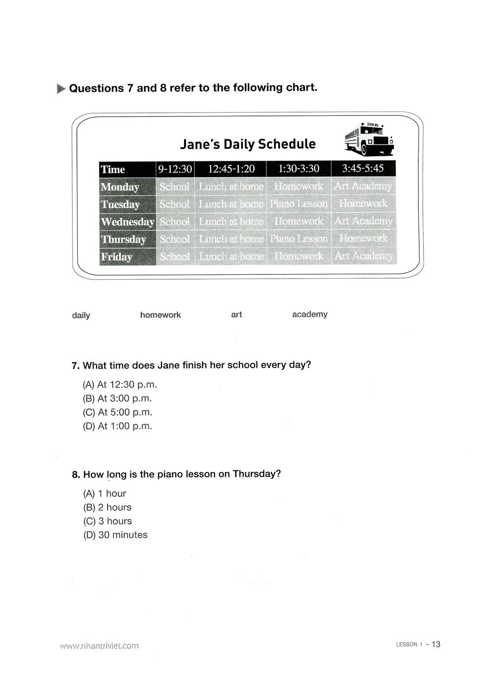 Toeic Smart - Red Book Reading (Kèm CD)