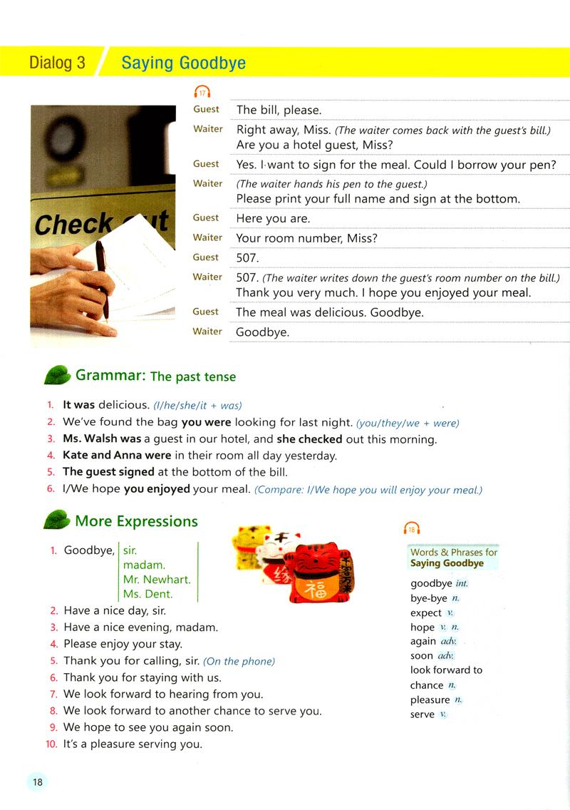 English For Tourism And Restaurants - Book 1 (Kèm file MP3)