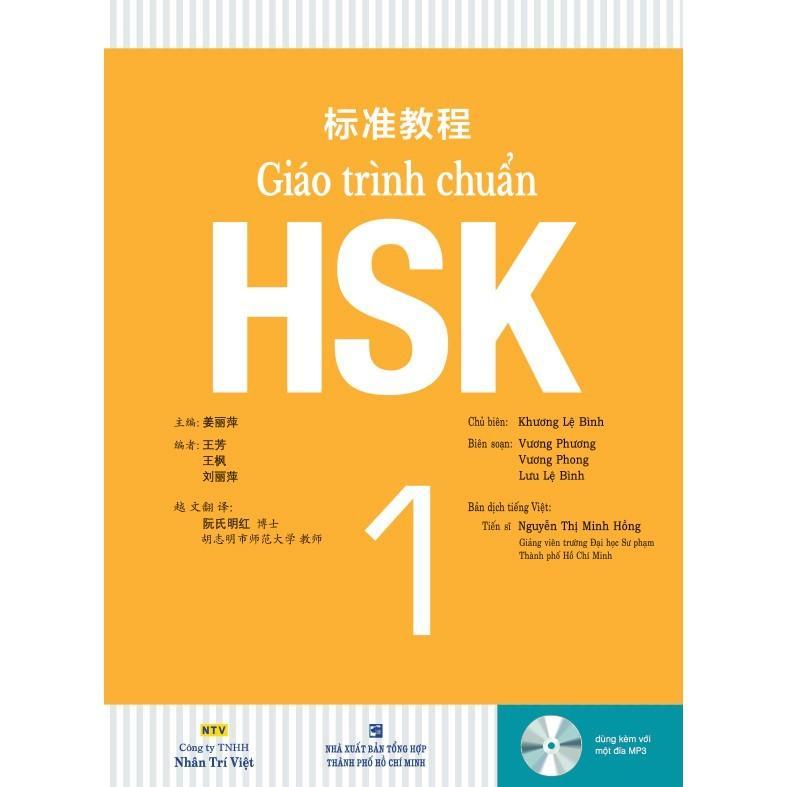 Sách - Giáo Trình Chuẩn HSK 1 - Chọn Lẻ Sách Bài Học + Bài Tập - Nhân Trí Việt