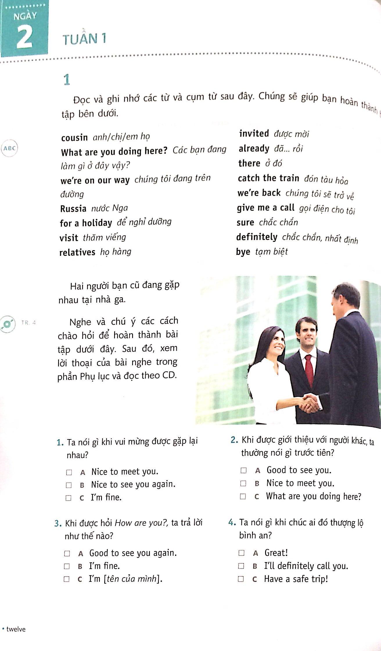 English In 4 Weeks - Thông Thạo Tiếng Anh Chỉ Trong 4 Tuần (Kèm file MP3)