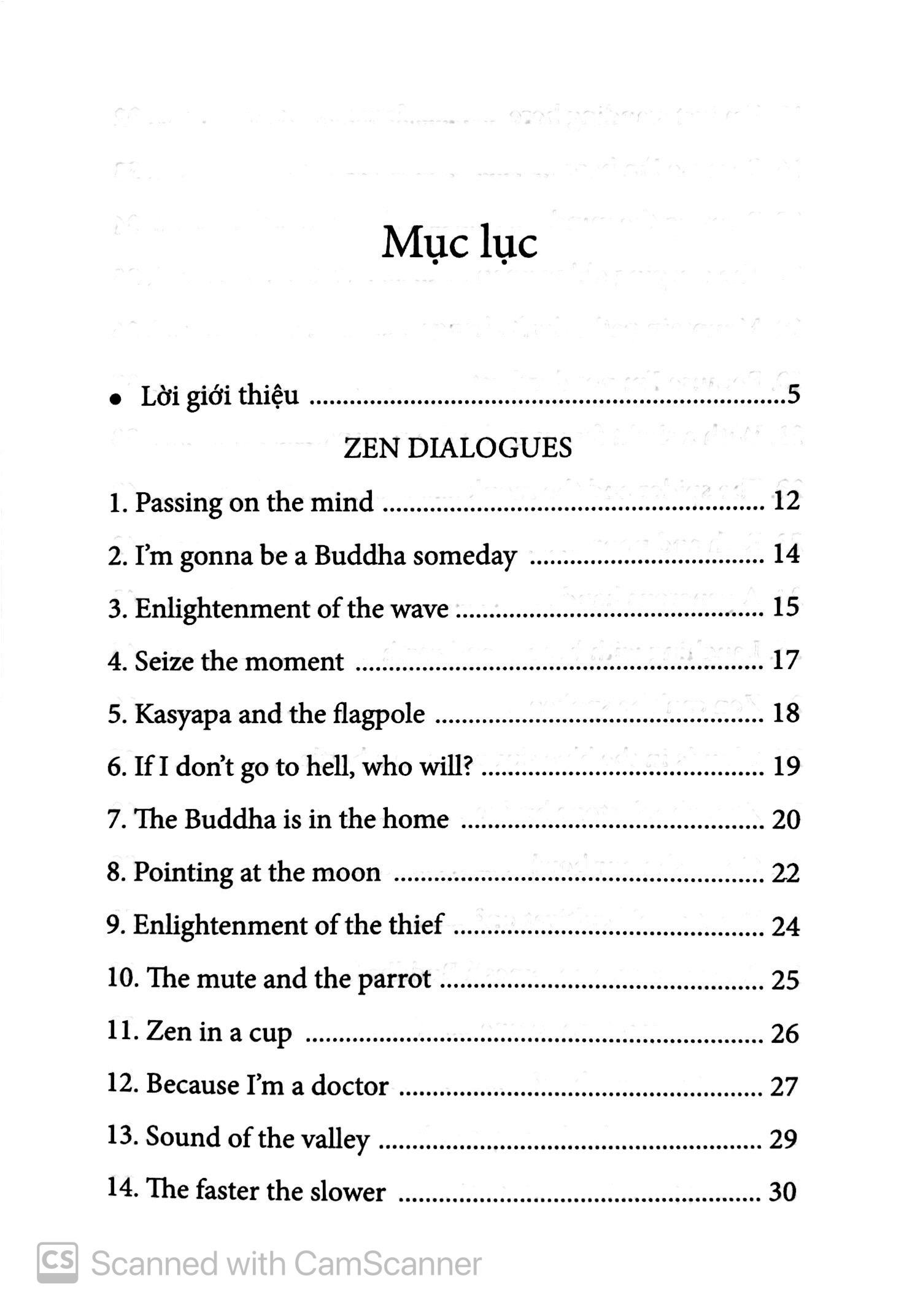 Anh Ngữ Thiền Học - English In The Way Of Zen