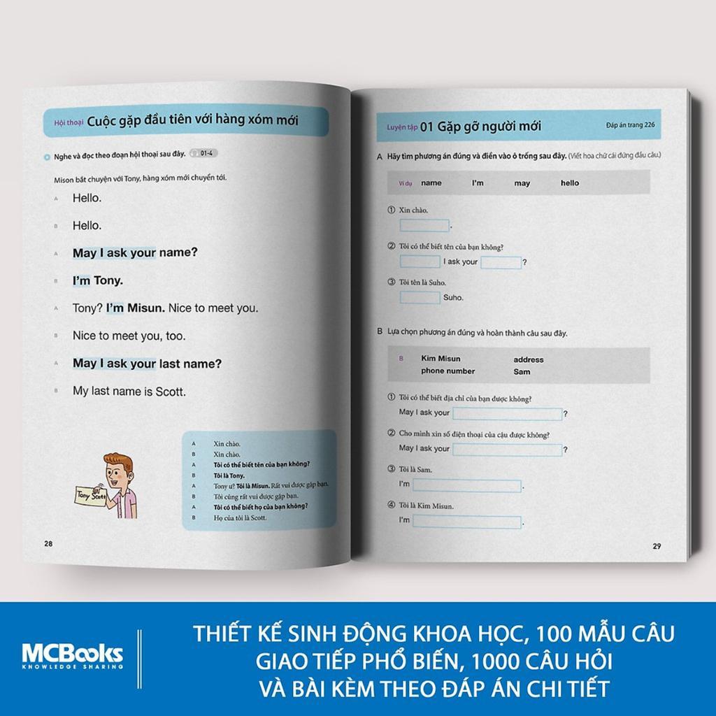 Sách - Restart Your English – Daily Life - Yêu Lại Tiếng Anh Từ Đầu - MCBooks