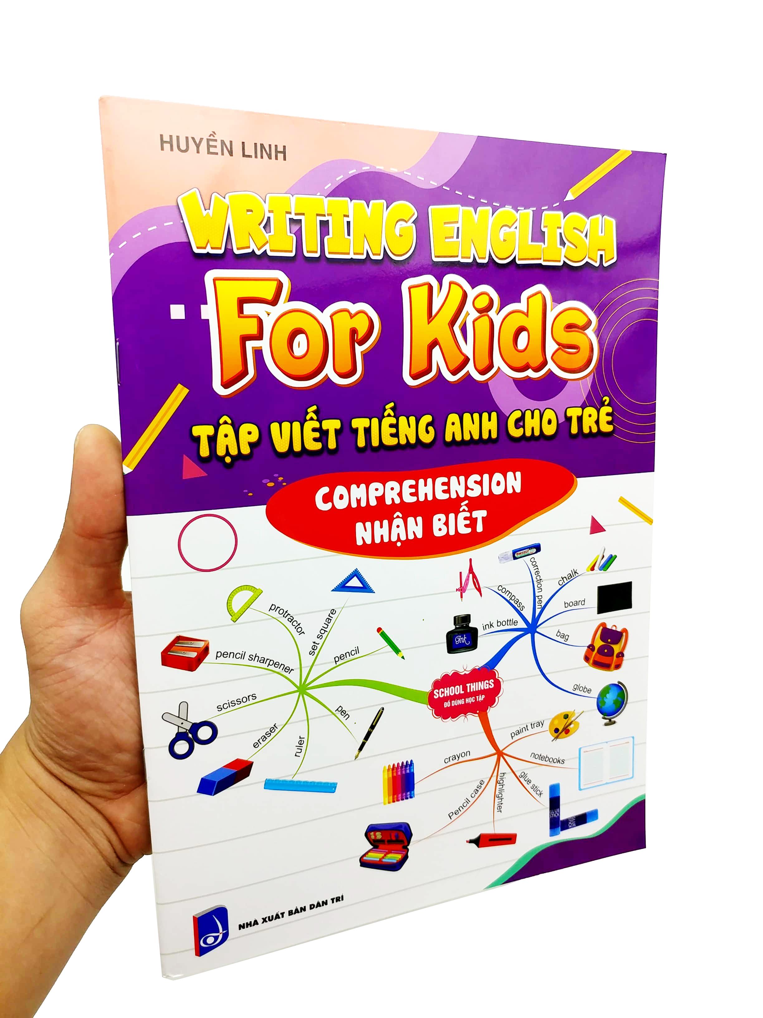 Tập Viết Tiếng Anh Cho Trẻ - Nhận Biết