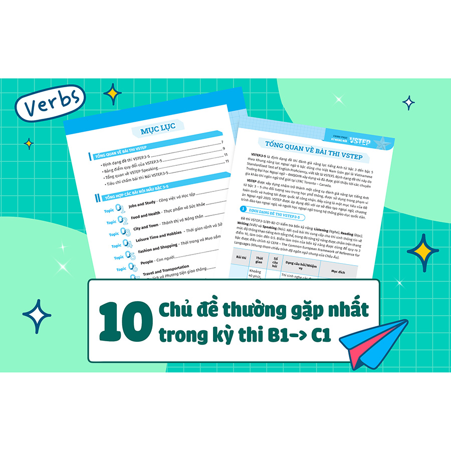 Combo Chinh Phục Kỹ Năng Nói - Viết và Luyện Đề Thi Bậc B1-C1 VSTEP (3 Cuốn)