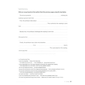 TOEFL iBT Activator Writing Advanced (Kèm CD)