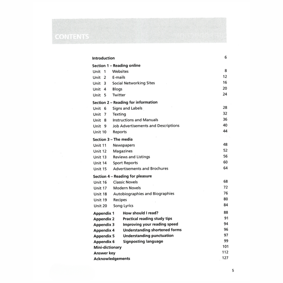 Collins English For Life - Reading (B1 + Intermediate)