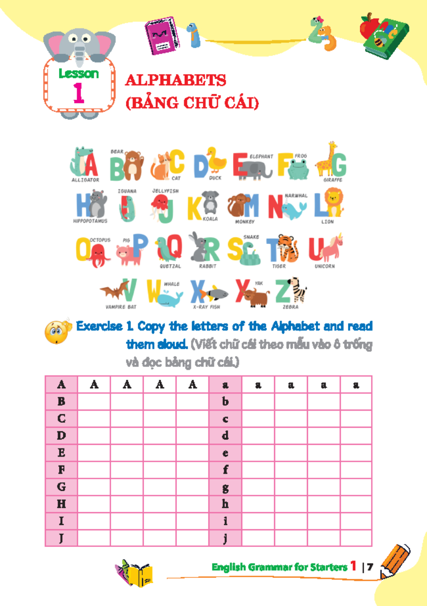 English Grammar For Starters 1 (Có Đáp Án) _MT