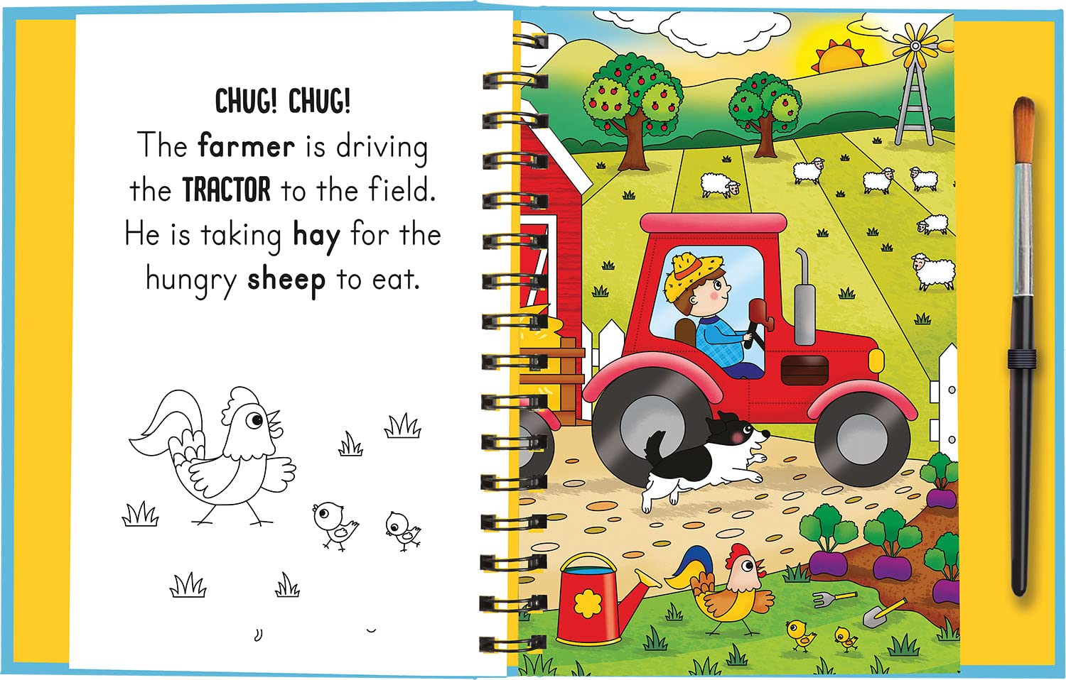 Sách thiếu nhi Tiếng Anh: Moo and Baa - Farm