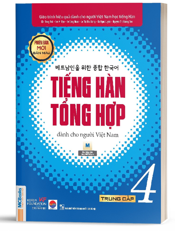 Tiếng Hàn Tổng Hợp Dành Cho Người Việt Nam Trung Cấp 4 - Phiên Bản Mới 2020, Kèm App Học Online - Bản Quyền