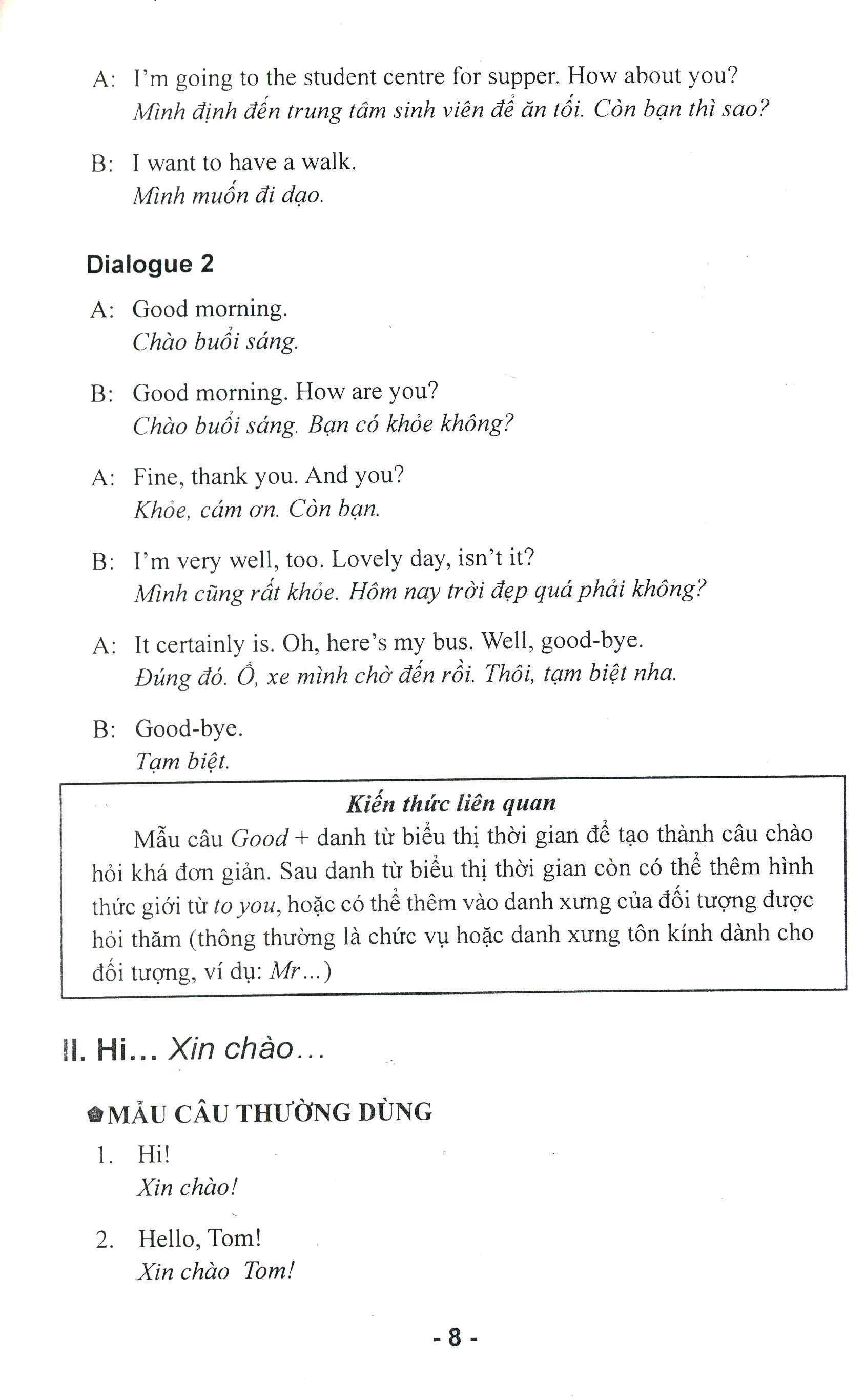 Nói Tiếng Anh Thành Thạo Qua Các Cụm Từ Hiện Đại (Kèm CD) - Quyển 2