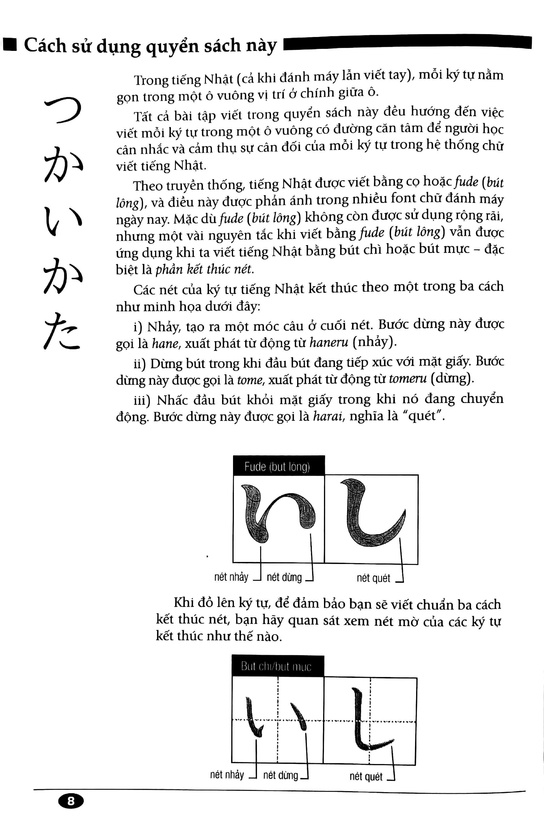 Tự Học Viết Tiếng Nhật Căn Bản Hiragana (Tái Bản)
