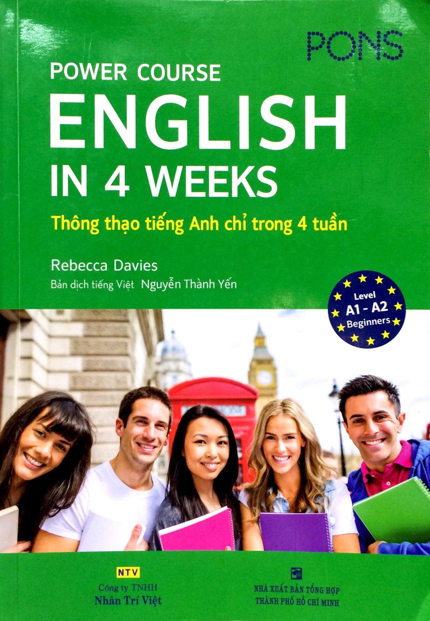 English In 4 Weeks - Thông Thạo Tiếng Anh Chỉ Trong 4 Tuần (Kèm file MP3)