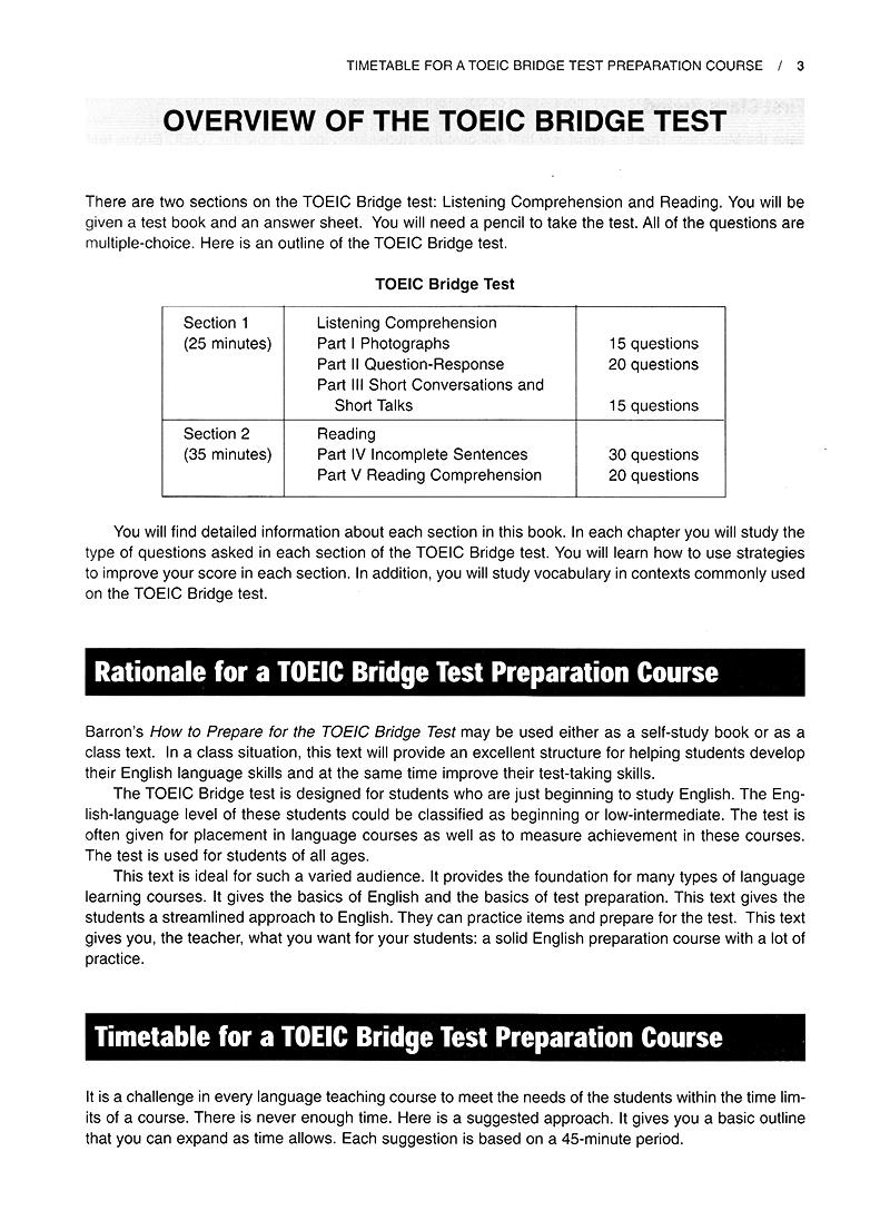 Toeic Bridge Test (Tái Bản)