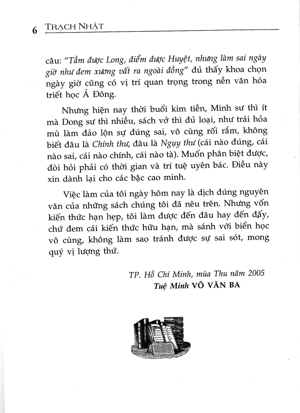 Văn Hóa Phương Đông Cổ Đại - Trạch Nhật