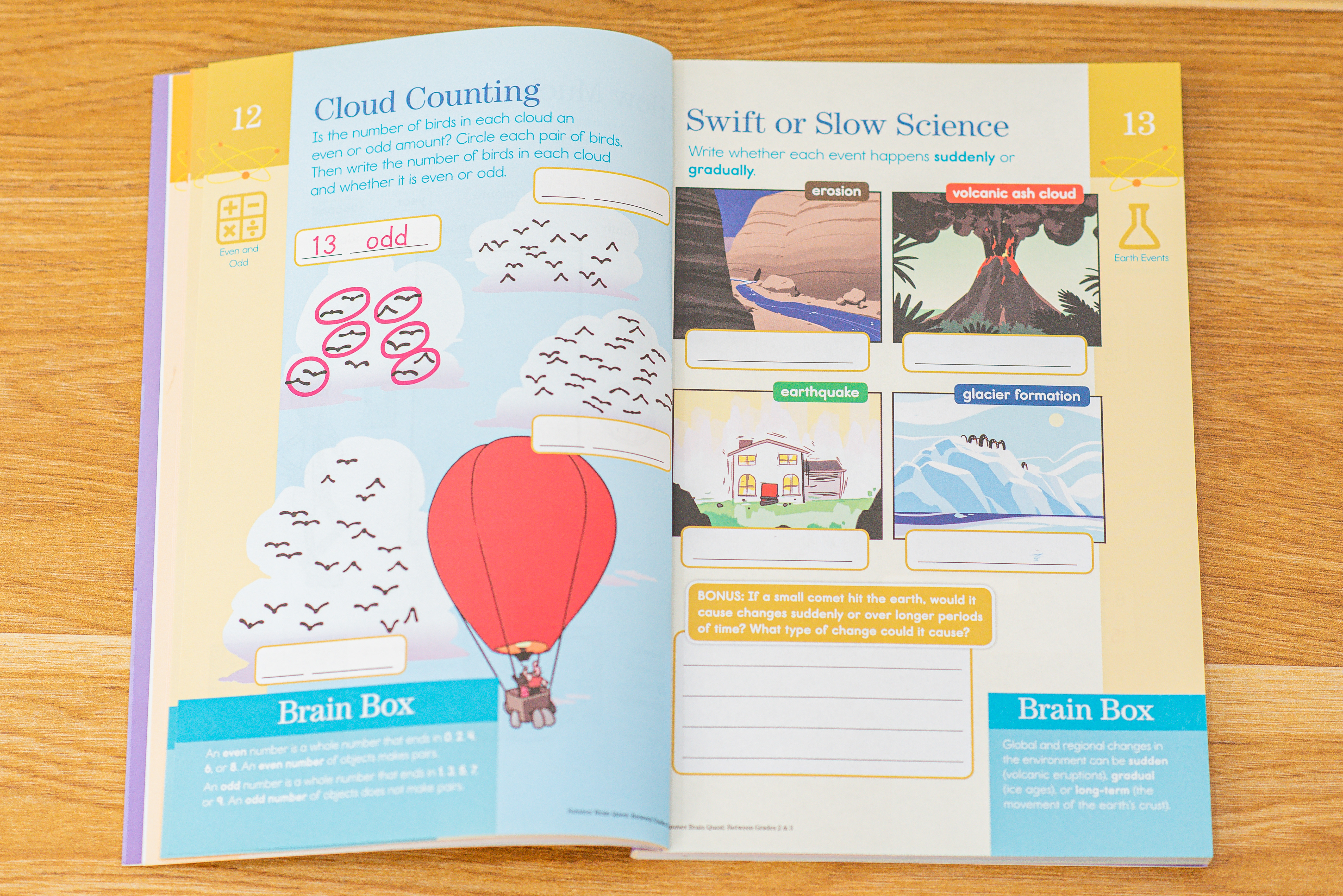 Sách Summer Brain Quest grade 2&3 - Sách cho trẻ bằng tiếng anh ( 7 - 8 tuổi )