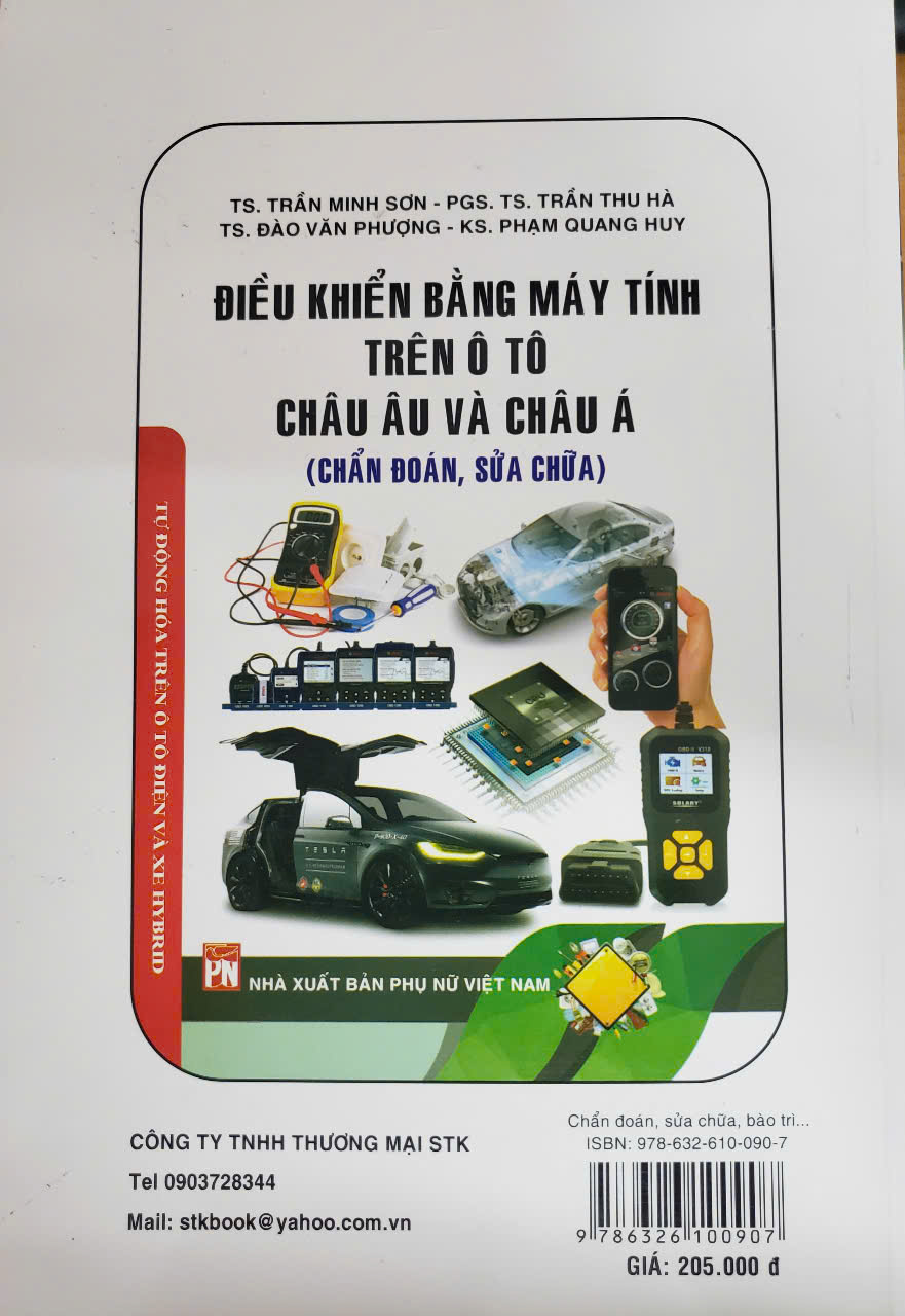 Chẩn đoán, sửa chữa, bảo trì hệ thống điều khiển bằng máy tính trên ô tô- lý thuyết và thực hành