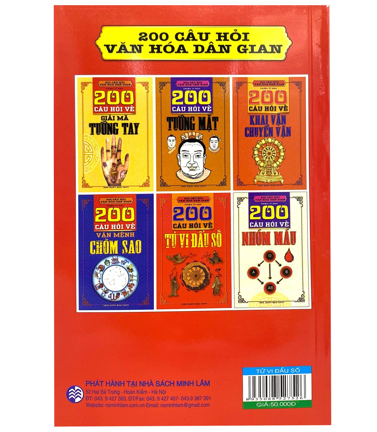 200 Câu Hỏi Về Tử Vi Đẩu Số
