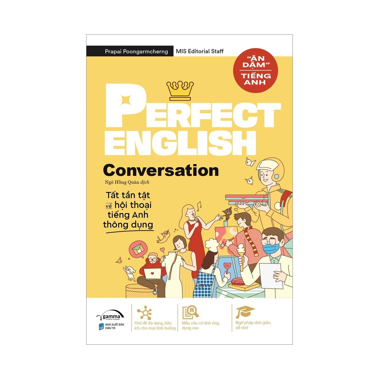 Combo Ăn Dặm Tiếng Anh - Perfect English: Vocabulary, Grammar, Conversation